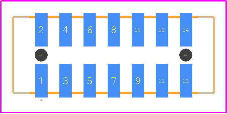 0878325623 - Molex PCB footprint - Other - Other - 0878325623-1
