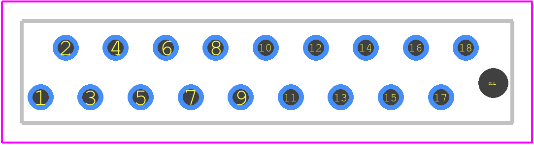 8-215079-8 - TE Connectivity PCB footprint - Other - Other - 8-215079-8-1