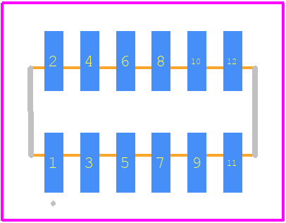 M50-3120645 - Harwin PCB footprint - Other - Other - M50-3120645-2