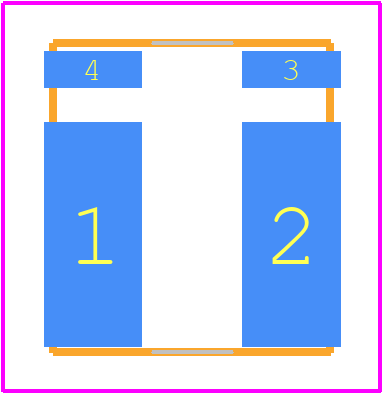 WSL27265L000FEB - Vishay PCB footprint - Other - Other - WSL27265L000FEB-2