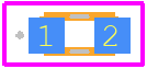 PT19-21B/L41/TR8 - Everlight PCB footprint - Other - Other - PT19-21B/L41/TR8-3