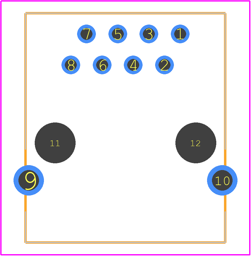 5555153-1 - TE Connectivity PCB footprint - Other - Other - 5555153-1