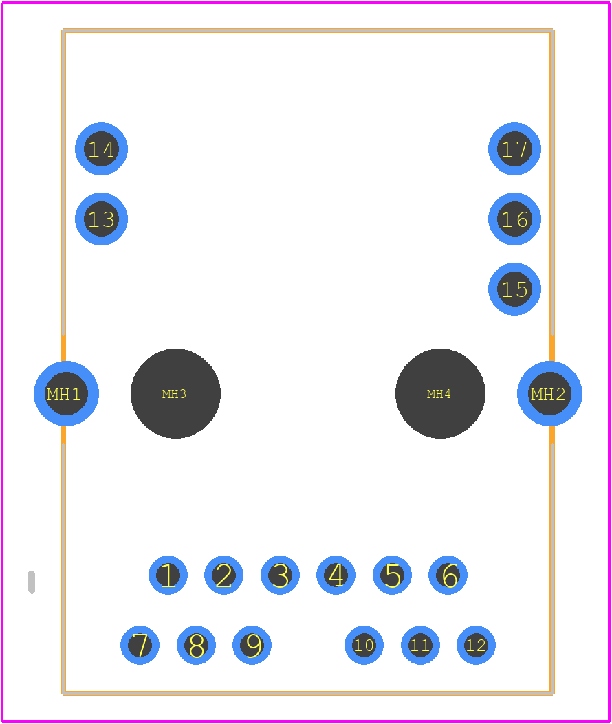 J0G-0001NL - Yageo Group PCB footprint - Other - Other - J0G-0001NL-1