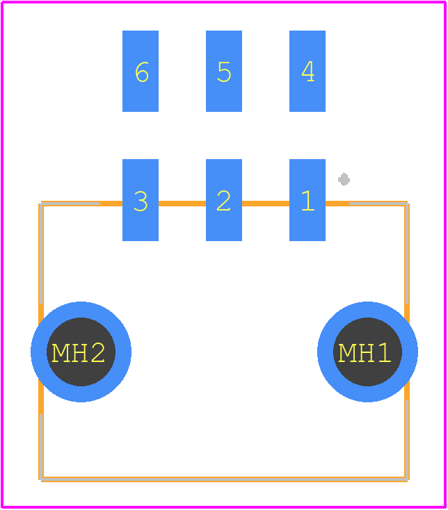 0430450606 - Molex PCB footprint - Other - Other - 0430450606-4