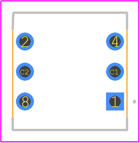 94HAB16T - Grayhill PCB footprint - Other - Other - 94HAB16T-1