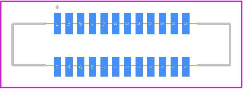 0526101233 - Molex PCB footprint - Other - Other - 0526101233-2