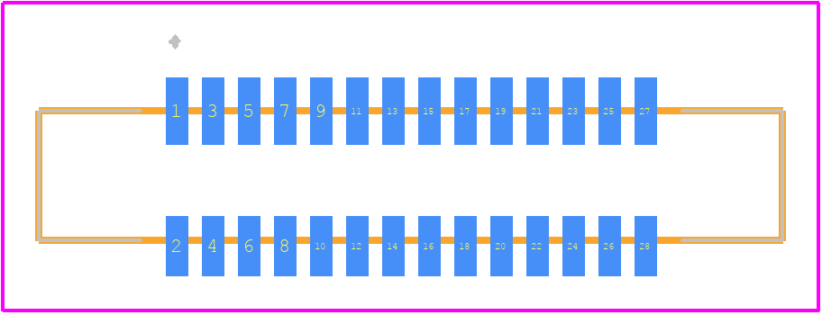 0526101433 - Molex PCB footprint - Other - Other - 0526101433-1