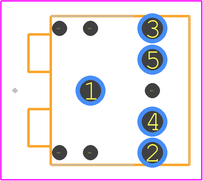 SJ1-3524N - Same Sky PCB footprint - Other - Other - SJ1-3524N-1