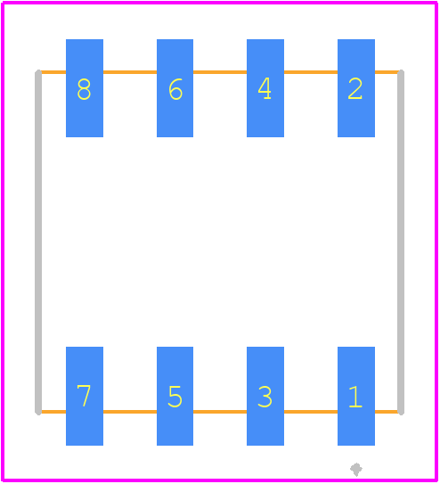 ICF-308-S-O - SAMTEC PCB footprint - Other - Other - ICF-308-S-O-1