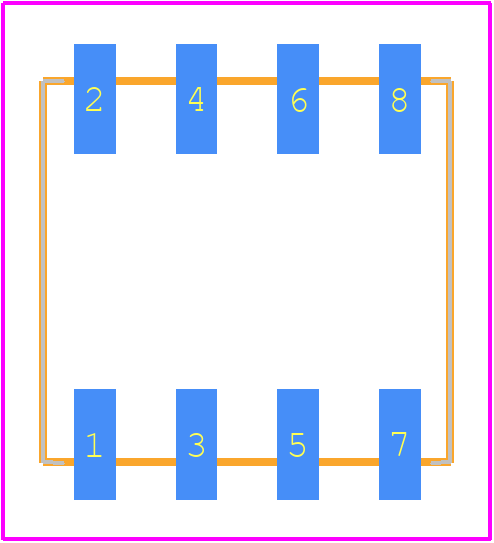 ICF-308-T-O-TR - SAMTEC PCB footprint - Other - Other - ICF-308-T-O-TR-2
