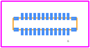 BM15FR0.8-24DP-0.35V(53) - Hirose PCB footprint - Other - Other - BM15FR0.8-24DP-0.35V(53)-1