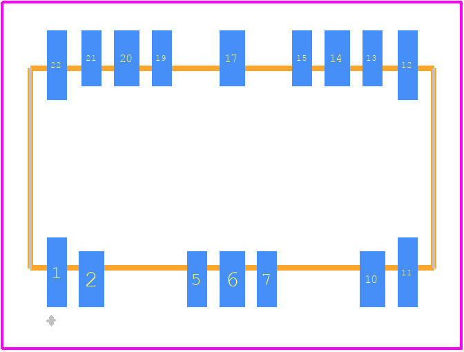 1462051-2 - TE Connectivity PCB footprint - Other - Other - 1462051-2-4