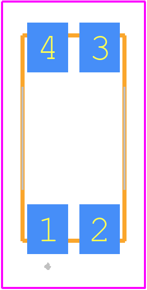 70AAJ-2-F0 - Bourns PCB footprint - Other - Other - 70AAJ-2-F0-1