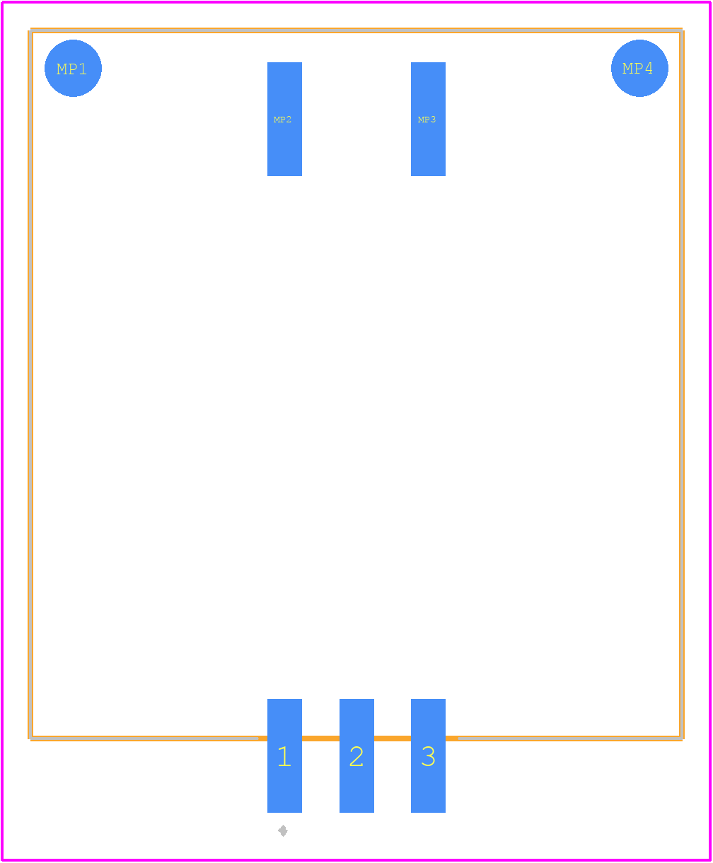 R-78T5.0-1.0/AL-TRAY - RECOM Power PCB footprint - Other - Other - R-78Txx-1.0/
