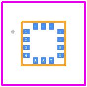 BHA250 - BOSCH PCB footprint - Other - Other - BHA250-2