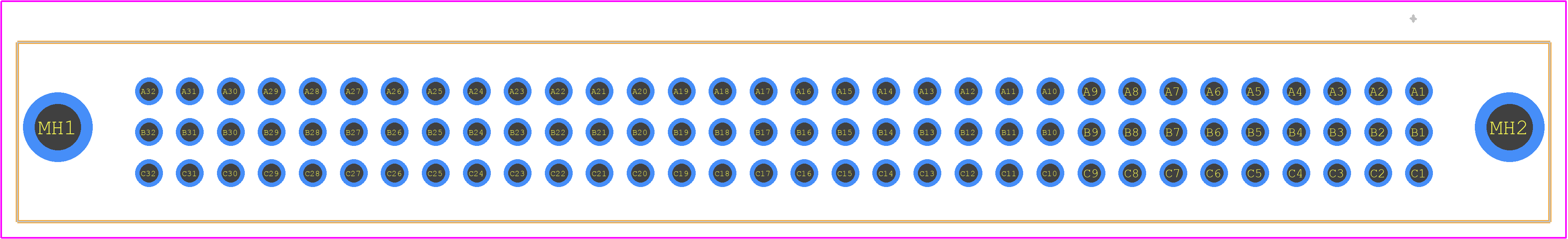 536019-5 - TE Connectivity PCB footprint - Other - Other - 536019-5-4