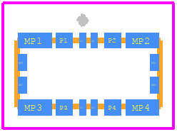 BM25-4S/2-V(53) - Hirose PCB footprint - Other - Other - BM25-4S/2-V(53)-1