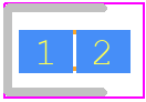 QTLP600C3TR - Everlight PCB footprint - LEDs Chip - LEDs Chip - QTLP600C3TR