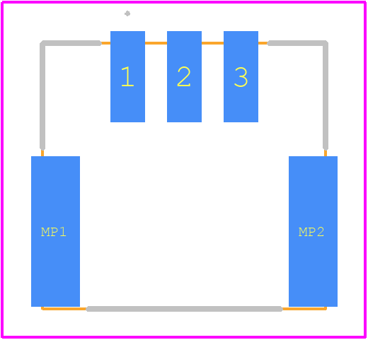 5023520300 - Molex PCB footprint - Other - Other - 5023520300