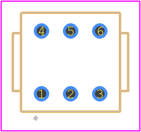 TL2201OAYA - E-Switch PCB footprint - Other - Other - TL2201OAZB1CBLK-3