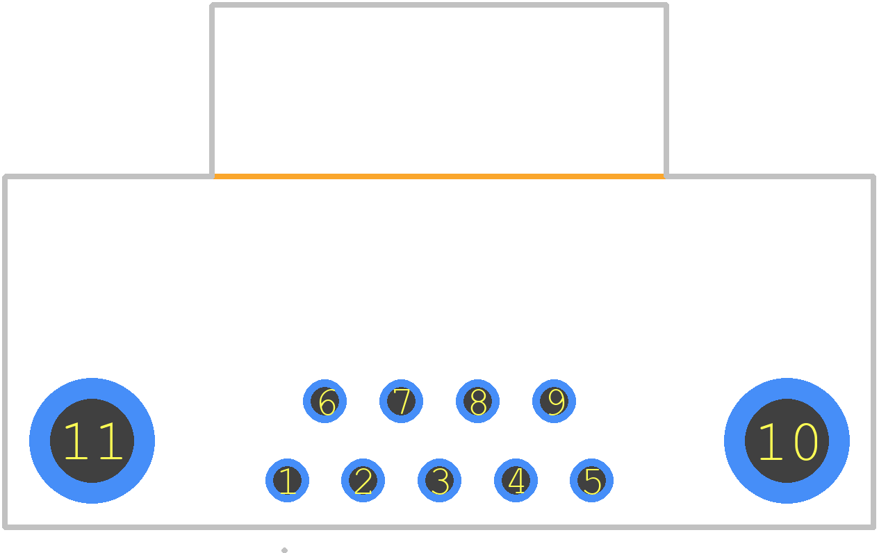 5745781-4 - TE Connectivity PCB footprint - Other - Other - 5745781-4