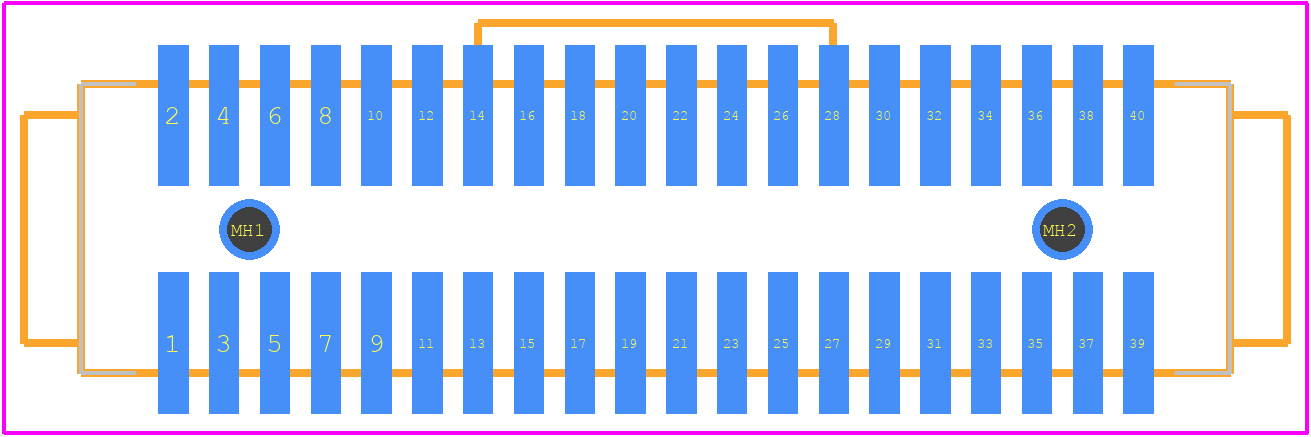 5-104549-6 - TE Connectivity PCB footprint - Other - Other - 5-104549-6-2