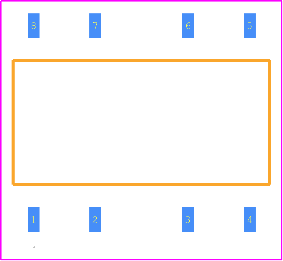 CPC1907B - LITTELFUSE PCB footprint - Other - Other - 8-Pin Power SOIC Package