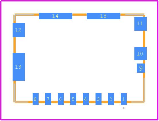 1051620001 - Molex PCB footprint - Other - Other - 1051620001-4