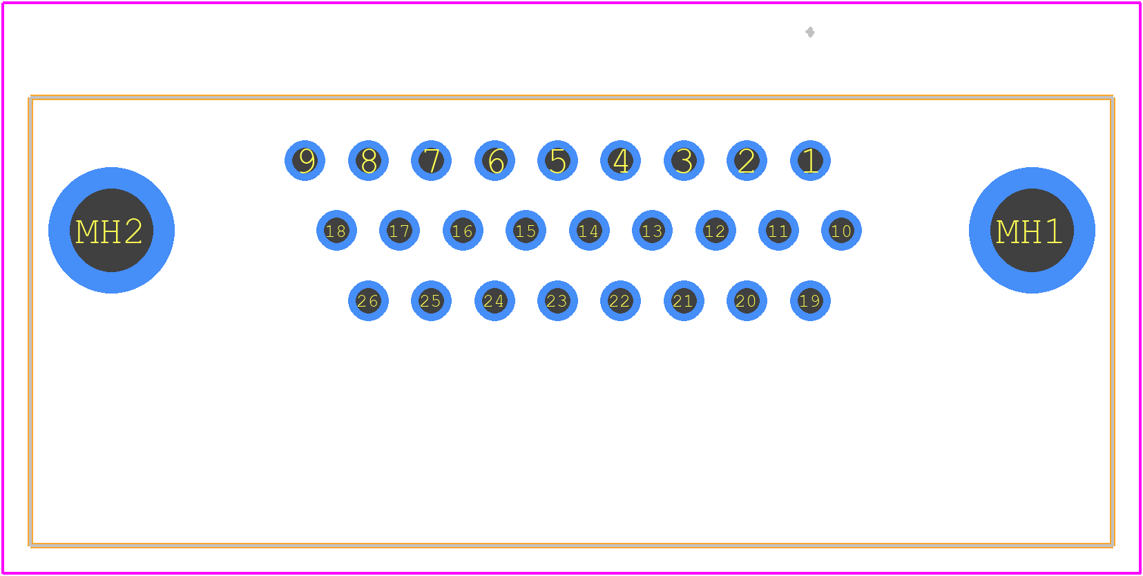 181-026-213R531 - NorComp PCB footprint - Other - Other - 181-026-213R531-2