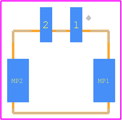 502443-0270 - Molex PCB footprint - Other - Other - 502443-0270-1