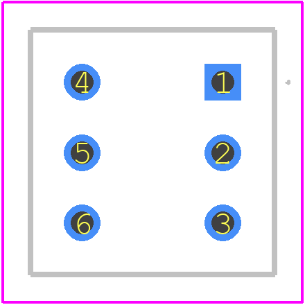 B22LP - NKK Switches PCB footprint - Other - Other - B22LP-2