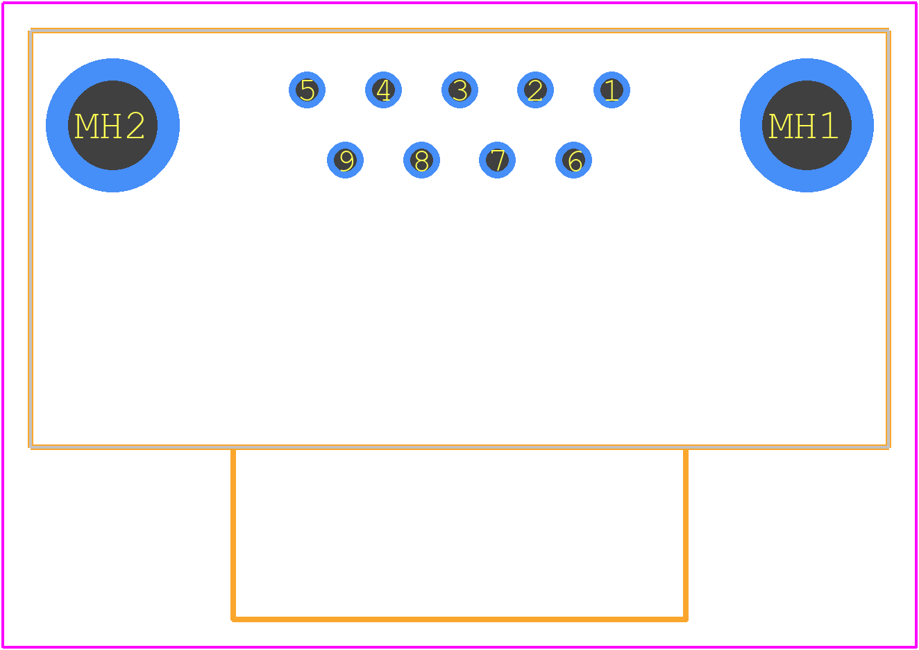 1-106505-2 - TE Connectivity PCB footprint - Other - Other - 1-106505-2