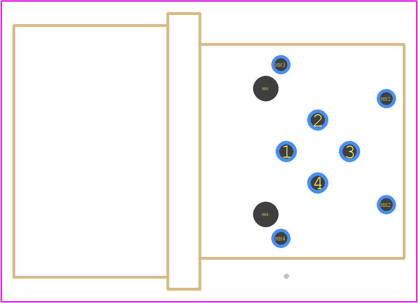21033814430 - HARTING PCB footprint - Other - Other - 21033814430-4