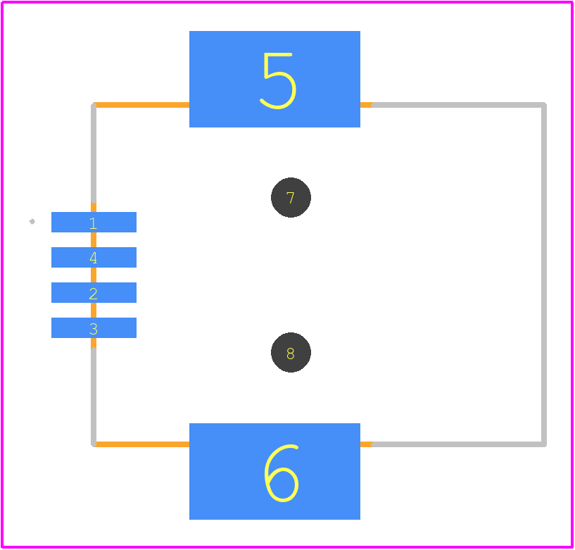 1734346-1 - TE Connectivity PCB footprint - Other - Other - 1734346-1