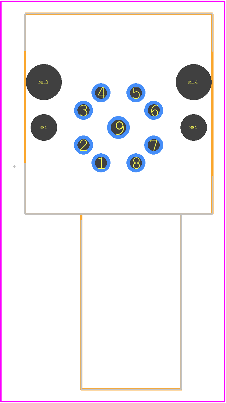 1424180 - Phoenix Contact PCB footprint - Other - Other - 1424180-3