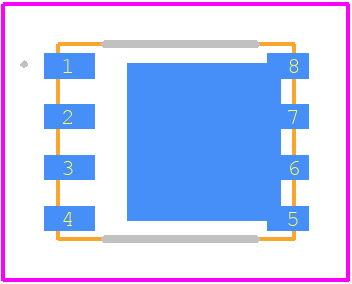 SI7431DP-T1-E3 - Vishay PCB footprint - Other - Other - PowerPAK® SO-8