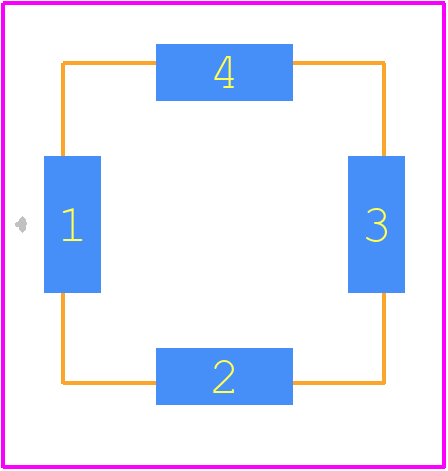 SRU8045A-3R5Y - Bourns PCB footprint - Other - Other - SRU8045A (8x8)