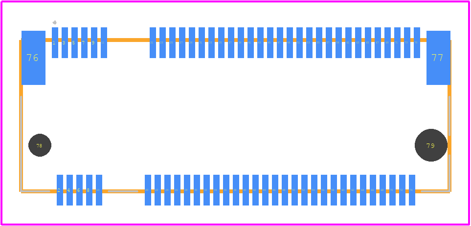 2199230-3 - TE Connectivity PCB footprint - Other - Other - 2199230-3-1