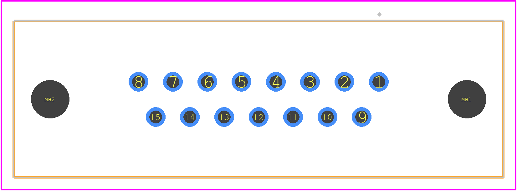 5747299-8 - TE Connectivity PCB footprint - Other - Other - 5747299-8-1