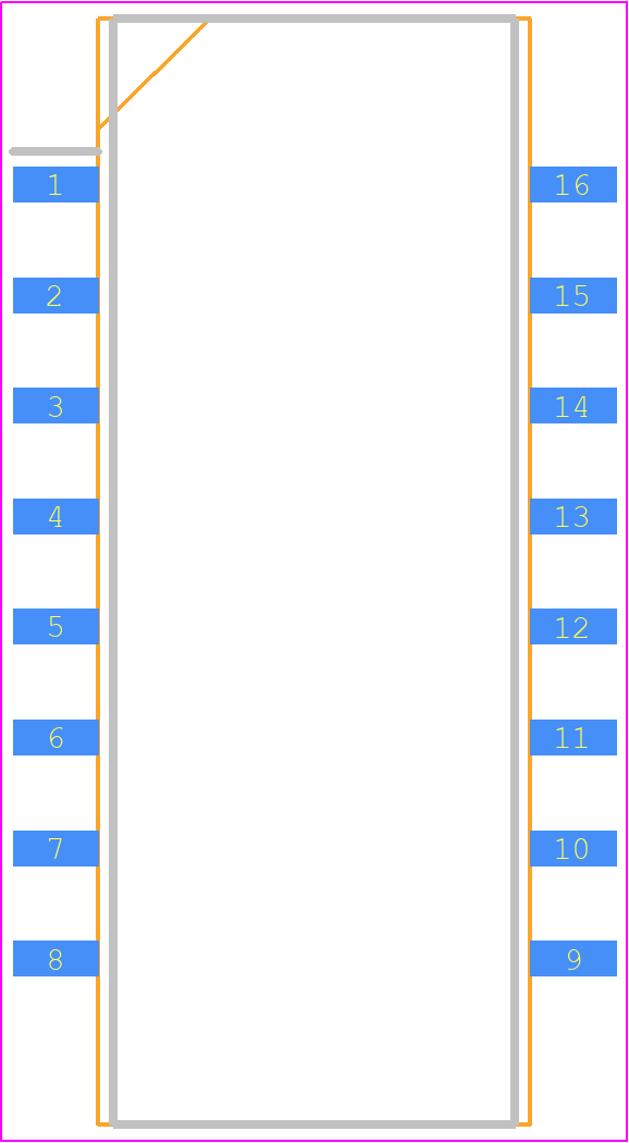 HX1148NL - Yageo Group PCB footprint - Small Outline Packages - Small Outline Packages - H1012NL