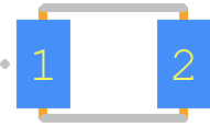 NLCV32T-R10M-PFR - TDK PCB footprint - Other - Other - NLCV32