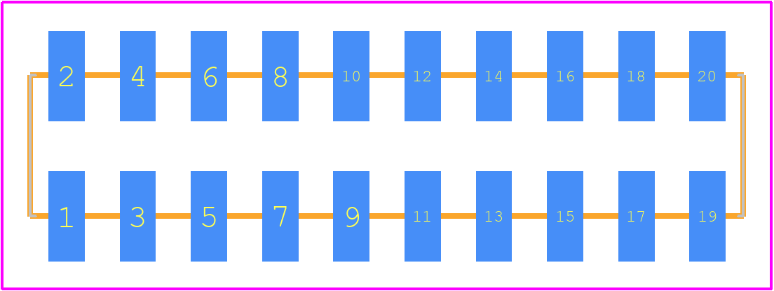 1-1241050-0 - TE Connectivity PCB footprint - Other - Other - 1-1241050-0