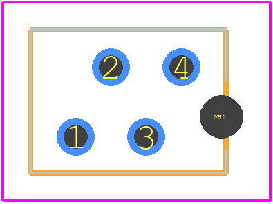 2178710-4 - TE Connectivity PCB footprint - Other - Other - 2178710-4-2