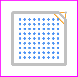 10M08DFV81C8G - Intel PCB footprint - Other - Other - 81-Pin Very FineLine Ball-Grid Array (VBGA) – Wafer Level Chip Scale Package (WLCSP) - A:0.54_1