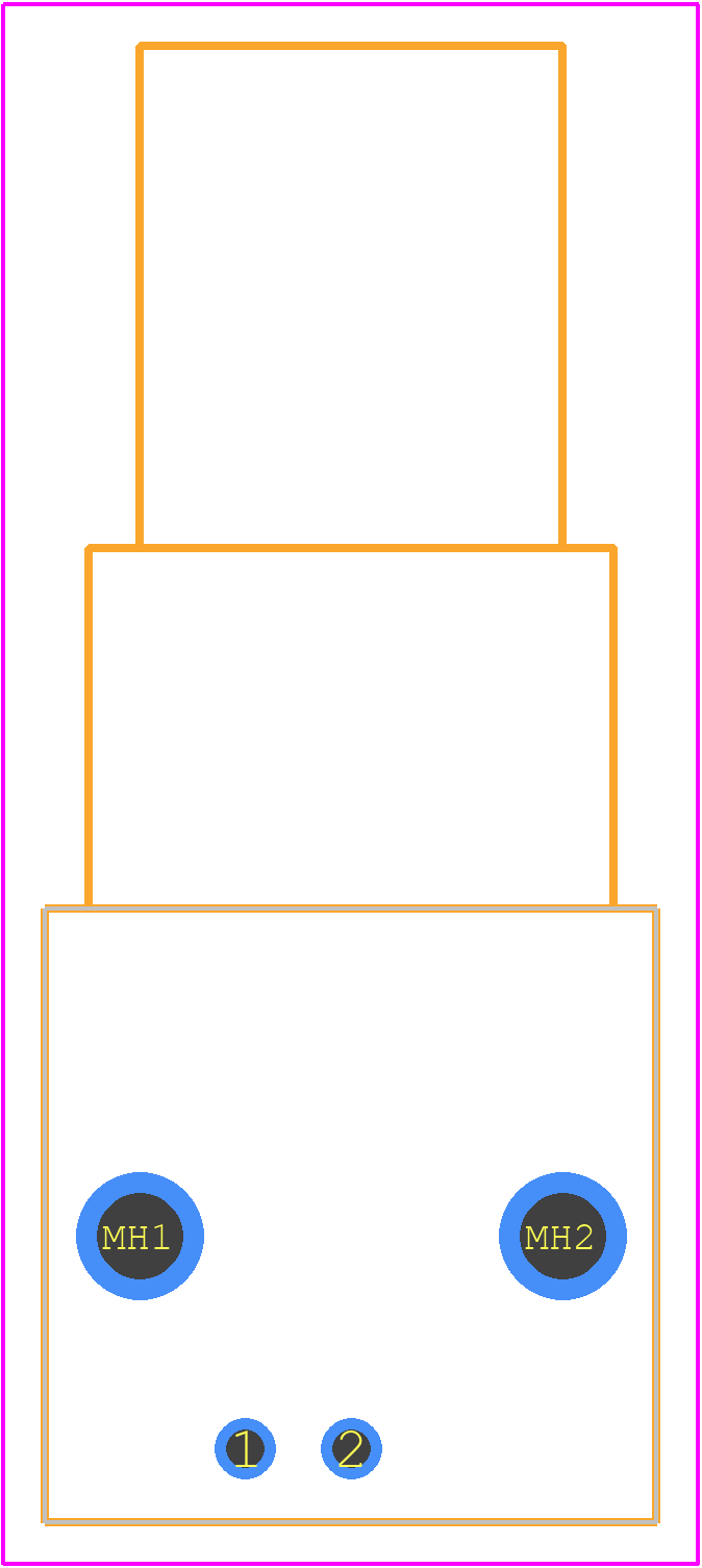 0731385033 - Molex PCB footprint - Other - Other - 0731385033-1
