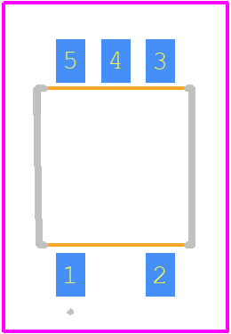APS1551SX - Panasonic PCB footprint - Other - Other - APS1551SX-1