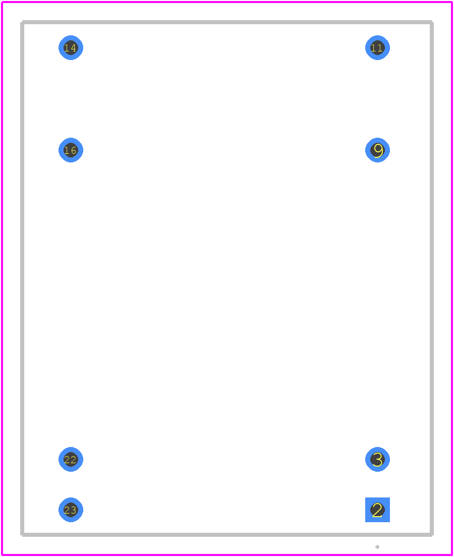 JCA1005S05 - XP POWER PCB footprint - Other - Other - JCA1005S05-1