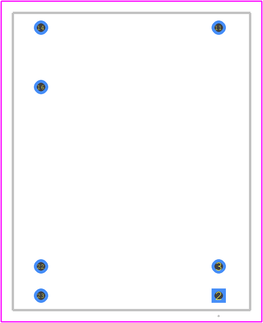 JCA1005S12 - XP POWER PCB footprint - Other - Other - JCA1005S12-1
