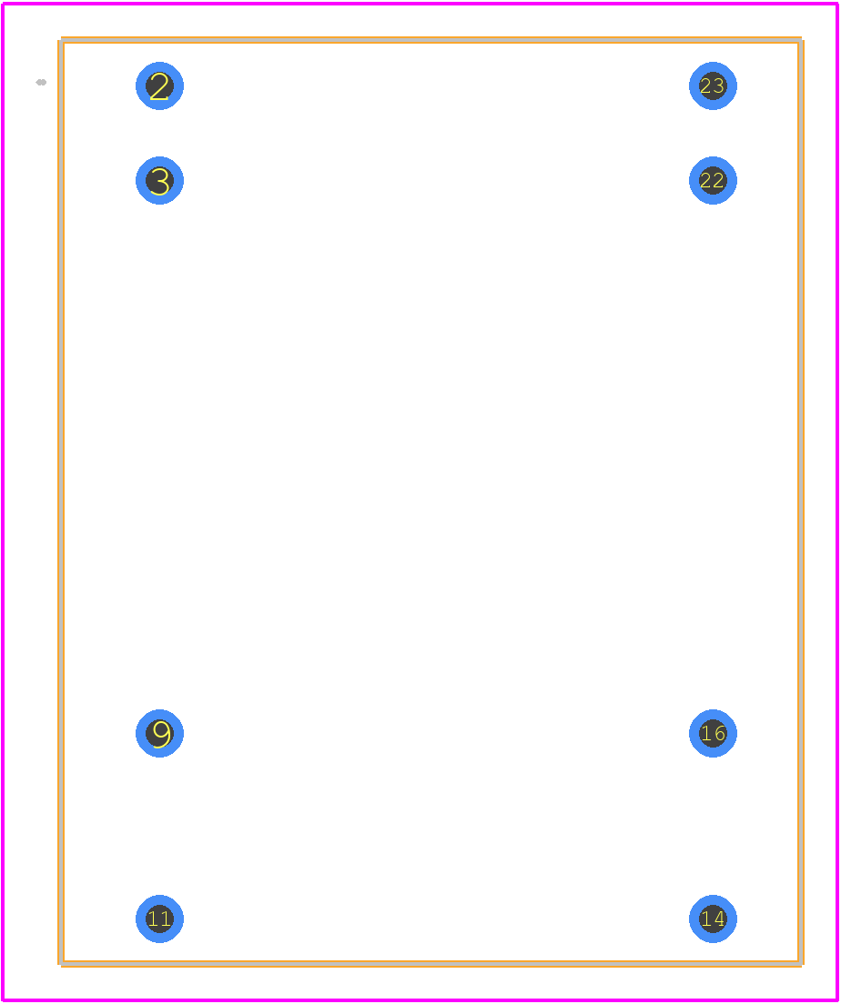 JCA1024S05 - XP POWER PCB footprint - Other - Other - JCA1024S05-1