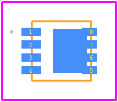 SISA18ADN-T1-GE3 - Vishay PCB footprint - Other - Other - PowerPAK® 1212-8 Single_2_2021